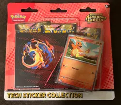 Pokemon Ascended Heroes Charmander Tech sticker collection - Image 1