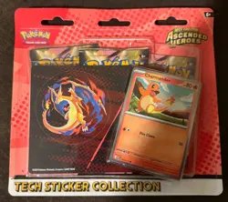 Pokemon Ascended Heroes Charmander Tech sticker collection - Image 1