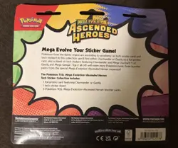 Pokemon Ascended Heroes Charmander Tech sticker collection - Image 2