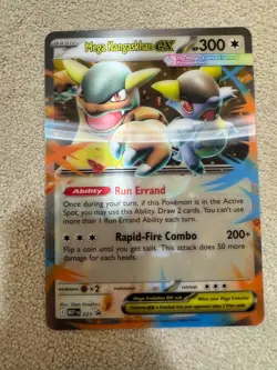 Pokemon Jumbo Mega Kangaskhan EX – Oversized Card - Image 1