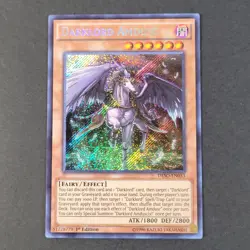Yugioh TCG - 1x Darklord Amdusc - DESO-EN033 - NM/LP - 1st Ed - Secret Rare 2016 - Image 2