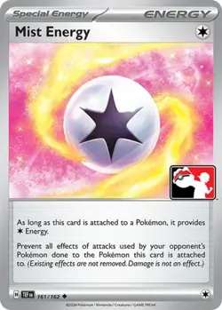 1x Mist Energy (#161/162) - Holofoil NM Eng Pokemon - Prize Pack Series - Image 1