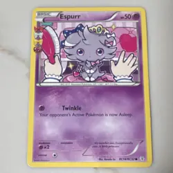Pokemon Espurr Basic Common RC14-32 Generations Radiant Collection Regular 50 H… - Image 1