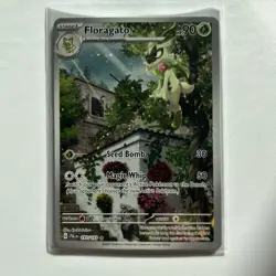 Pokemon TCG Floragato 197/193 Paldea Evolved Illustration Rare Holo Kouki Saitou - Image 1