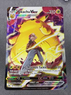 2022 Pokemon SWSH Lost Origin Pikachu VMAX Trainer Gallery #TG17/TG30 - Image 1