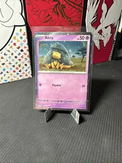 Pokemon TCG Abra Pokemon Promos 063/165 Holo Promo Cosmos Holo Rare Promo - Image 1