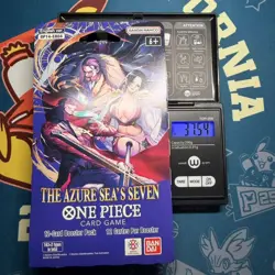 HEAVY!!! 37.54g 🔥One Piece OP-14 The Azure Sea’s Seven Sleeved Booster Pack - Image 1