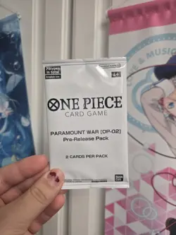 One Piece TCG Paramount War Pre-release Pack English - Image 1