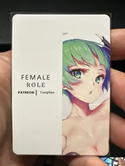 Morrigan Aensland DARKSTALKERS Goddess Anime ACG Doujin Waifu Holo Card - Image 2