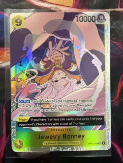Jewelry Bonney OP13-108 SR Carrying on His Will - ONE PIECE ENGLISH - Image 1