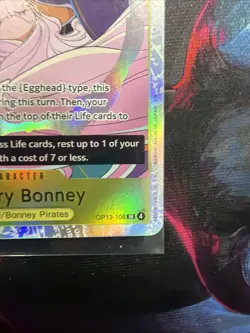 Jewelry Bonney OP13-108 SR Carrying on His Will - ONE PIECE ENGLISH - Image 4
