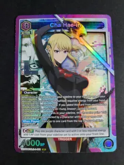 Cha Hae-in 011 SR Super Rare Union Arena Solo Leveling - Image 1