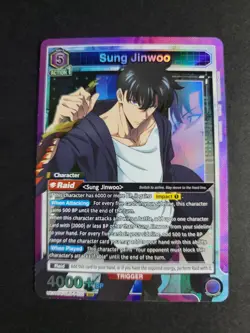 Sung Jinwoo 021 SR Super Rare Union Arena Solo Leveling - Image 1