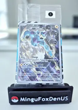 Thundrus #209 Pokemon Black Bolt ETB Promo Card Sealed With Dividers, ID: 1 - Image 1