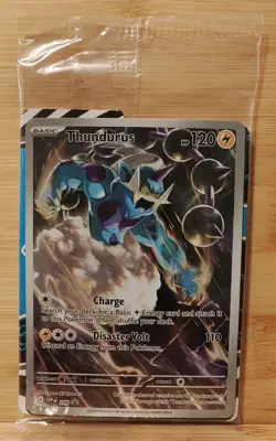 Thundurus - sealed Black Bolt ETB Promo card #209 - Image 1