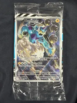 Pokemon TCG ⚡Sealed⚡ Thundurus Black Star Promo Card Black Bolt Promo TCG - Image 1