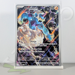 Pokemon TCG Card - Thundurus 209 Full Art Holo | Black Bolt Promo | SVP 2025 - Image 1
