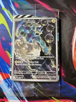 🔥Thundurus Black Bolt Promo SVP 209 Pokemon Card Sealed - Image 1