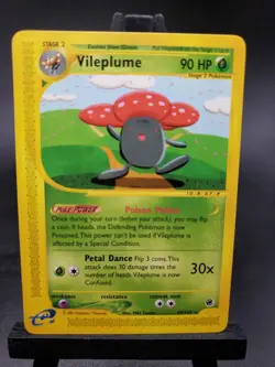 VILEPLUME 69/165 Expedition Non Holo Rare E-series Pokemon Card NM - Mint LP - Image 1