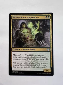 Witherbloom Apprentice - MTG Strixhaven: School of Mages - NM - Image 1