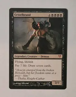 MTG Griselbrand 106/244 Avacyn Restored Mythic - Light Play - Image 1