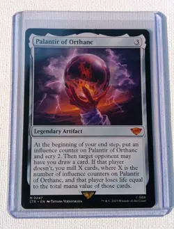 Palantir of Orthanc 0247 Lord of the Rings Mythic Magic The Gathering NM - Image 1