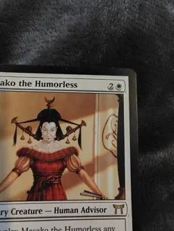 Masako the Humorless - MTG Champions of Kamigawa #33 RARE - LP - Image 4