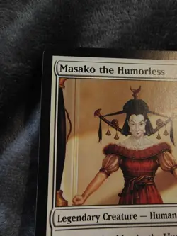 Masako the Humorless - MTG Champions of Kamigawa #33 RARE - LP - Image 5