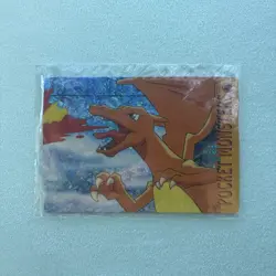 1999 Vintage Pocket Monsters Vending Prism - Classic Charizard Flamethrower #33 - Image 1