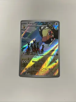 Pokemon Farigiraf 228/193 Paldea Evolved Illustration Rare Holo - Image 1