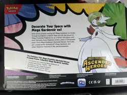Pokemon Mega Evolution Ascended Heroes Box Mega Gardevoir Promo Boosters 2026 - Image 2