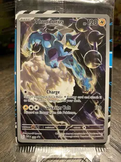 Thundurus 209 SVP Promo Illustration Rare Sealed Black Bolt Pokemon TCG - Image 1