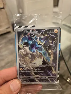 Pokemon Black Bolt TCG Thundurus SV209 Black Star ETB Promo Sealed ENGLISH - Image 2