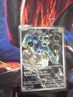 Pokemon Thundurus TCG Promo 209 Holo Rare Black Bolt - Image 1
