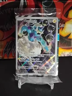 Pokemon TCG: Thundurus 209 Black Bolt ETB Black Star Promo (SVP209) NM SEALED - Image 1