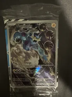 Pokemon TCG Thundurus Black Star Promo 209 Black Bolt SEALED Promo RAW NEW - Image 1