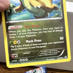 Pokemon Dragonite Roaring Skies 51/108 Rare Regular Stage 2 HP 150 Max Wind - Image 4
