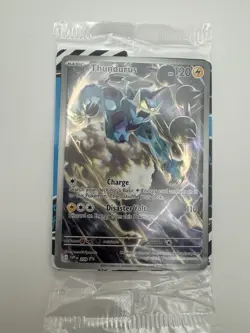 Pokemon TCG - Thundurus SVP 209 - Black Bolt ETB Promo SEALED / NM - Image 1