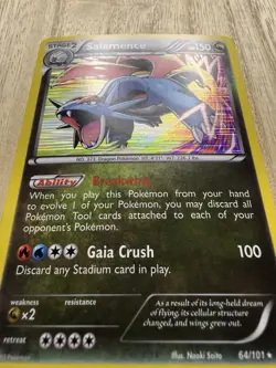 SALAMENCE - 64/101 Holo Rare Plasma Blast - Pokemon TCG - Image 3