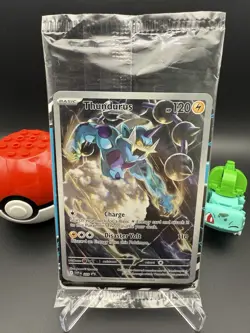 SEALED Pokemon TCG Black Bolt ETB Promo #209 Thundurus Black Star - Image 1