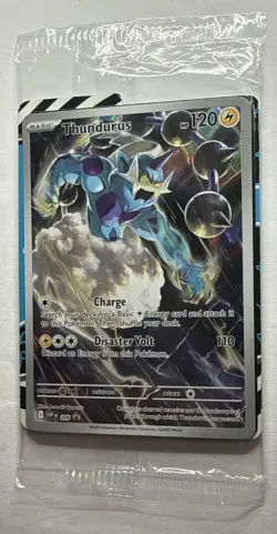 Thundurus 209/225 - Pokemon TCG - Black Bolt Black Star Promo - M/NM - “Sealed” - Image 3