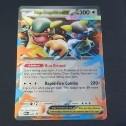 Pokemon TCG Mega Evolution Promo: Mega Kangaskhan ex MEP025 Jumbo Lenticular - Image 1