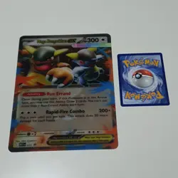 Pokemon TCG Mega Evolution Promo: Mega Kangaskhan ex MEP025 Jumbo Lenticular - Image 3