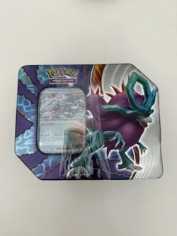 Pokemon TCG Paradox Rift Clash Tin Factory Sealed NEW Walking Wake ex - Image 1