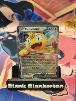 Pokemon TCG Meowth ex 062/088 ME03 Perfect Order Double Rare - Image 1