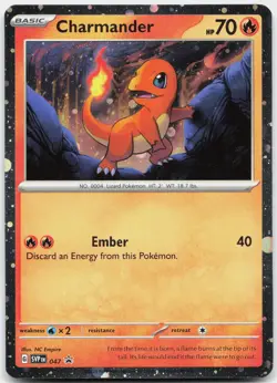 Charmander (Cosmos Holo) 047 Holo Promo Scarlet & Violet Promo Pokemon Near Mint - Image 1