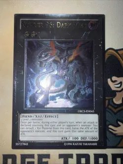ORCS-EN043 Number 96: Dark Mist Ultimate Rare Unlimited YuGiOh! NM EURO - Image 3