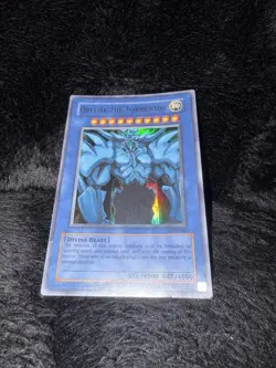 Obelisk the Tormentor Ultra Rare GBI-002 Konami LIGHT PLAY - Image 2