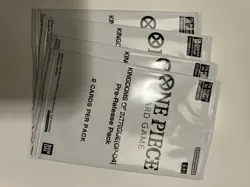 One Piece Kingdoms Of Intrigue OP-04 Pre-Release Pack sealed - Image 1
