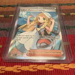 Pokemon TCG Mega Evolution Lillie’s Determination Full Art Trainer Card 169/132 - Image 1